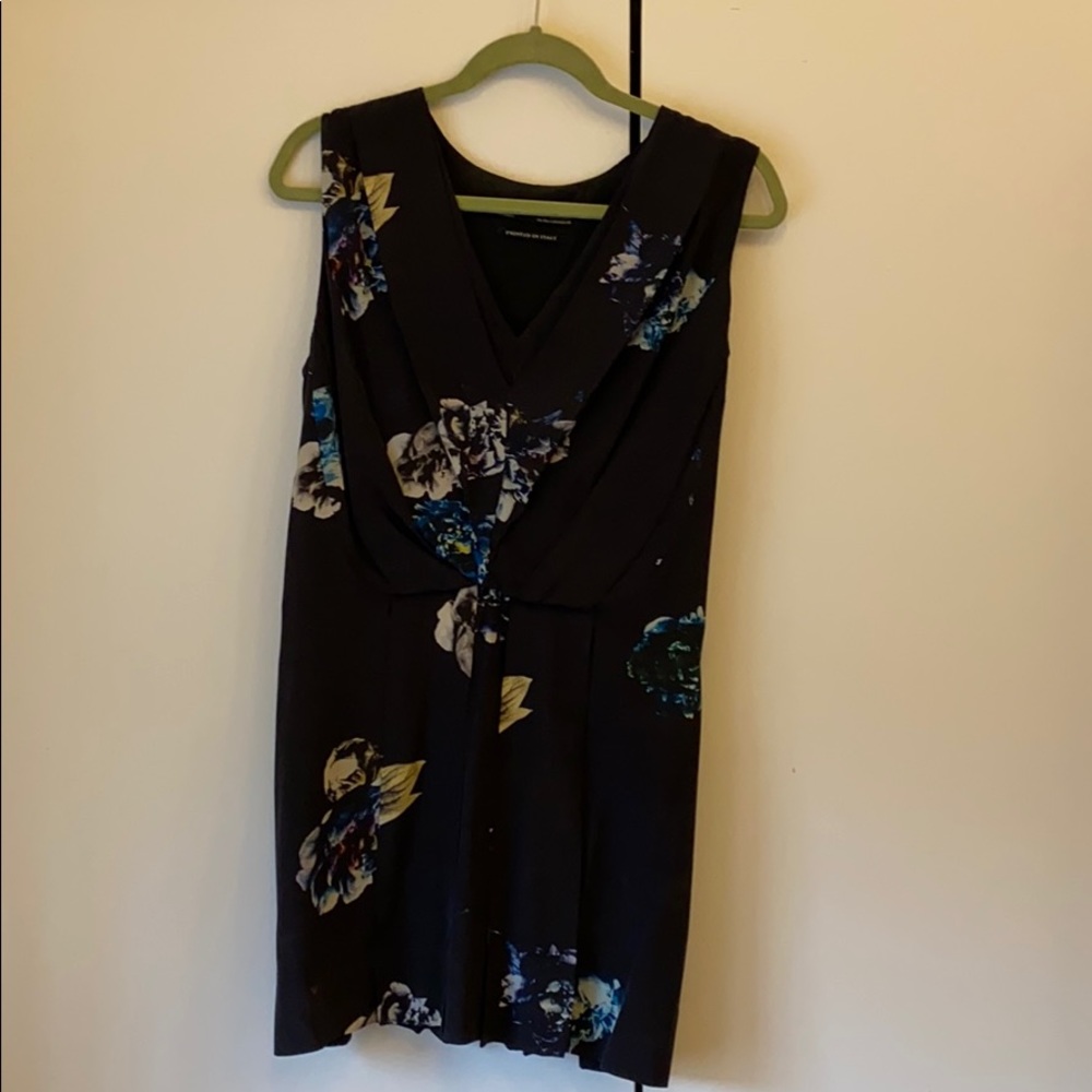 All saints dress, floral, drop waist